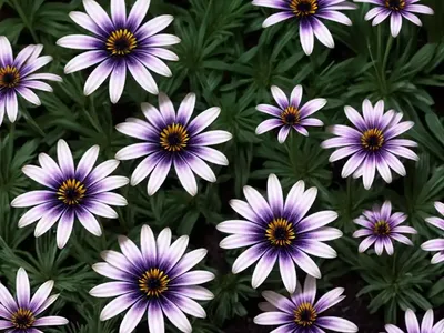 Osteospermum ‘Bright Lights Double Moonglow’ (African Daisy)