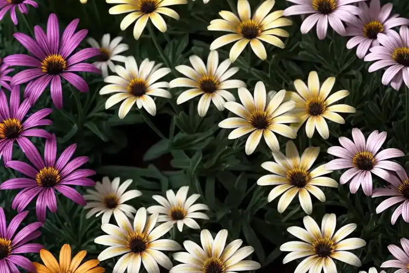 Osteospermum ‘bright lights yellow’ (african daisy) — photo 2