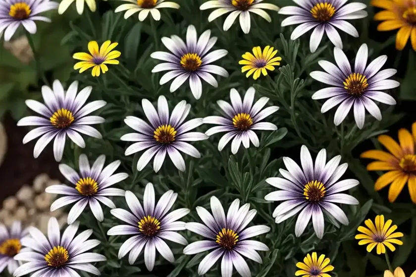 Osteospermum ‘bright lights yellow’ (african daisy) — photo 3