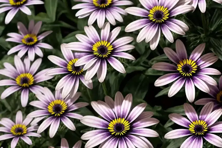 Osteospermum ‘lemon symphony’ (african daisy)