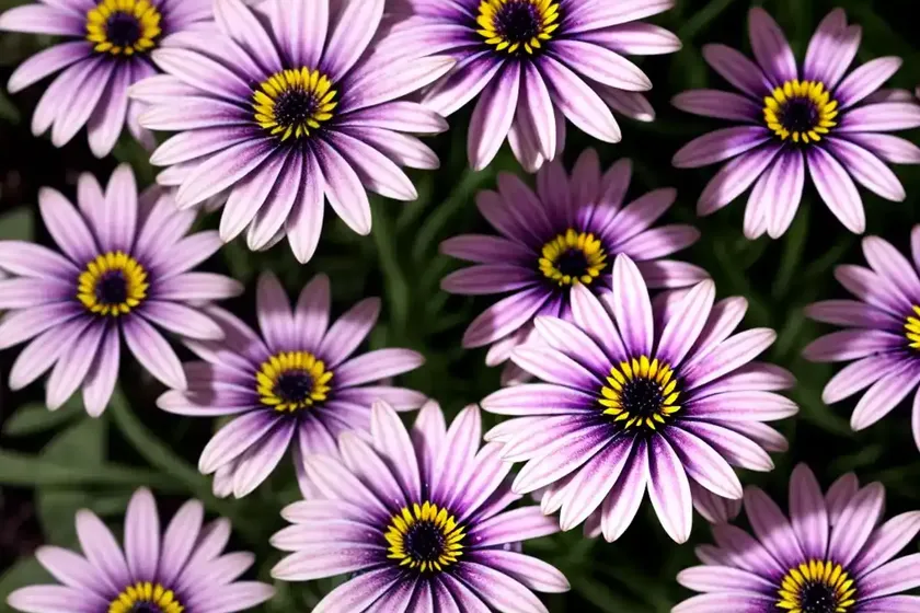 Osteospermum ‘soprano purple’ (african daisy)