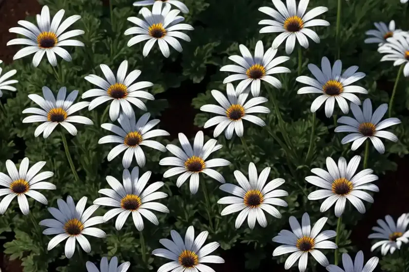 Osteospermum ‘soprano white’ (african daisy) — photo 3