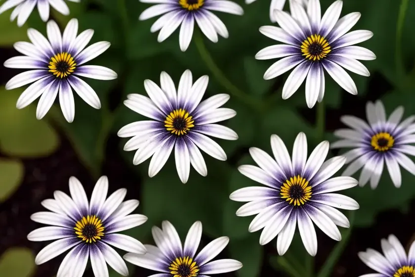 Osteospermum ‘soprano white’ (african daisy)