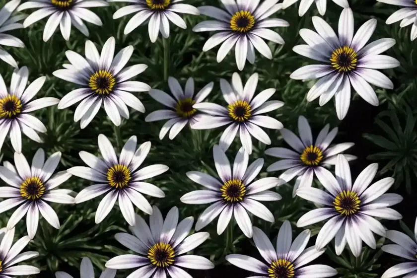 Osteospermum ‘voltage white’ (african daisy) — photo 3