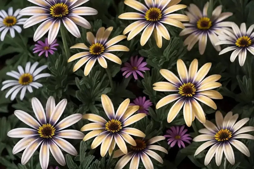 Osteospermum ‘voltage yellow’ (african daisy) — photo 3