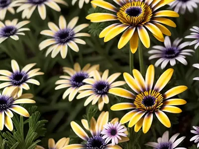Osteospermum ‘Voltage Yellow’ (African Daisy)