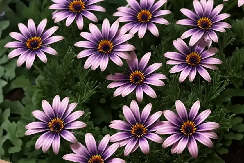 Osteospermum ‘zion copper amethyst’ (african daisy) — photo 2