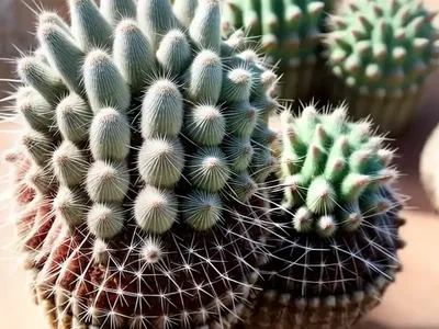 Owl-eye Pincushion (Mammillaria Parkinsonii)