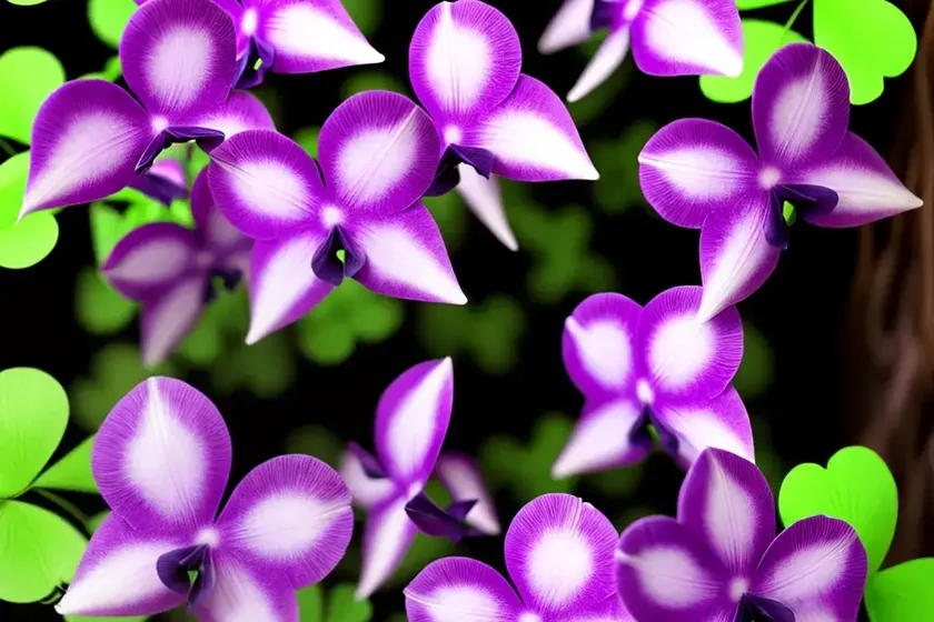 Oxalis triangularis subsp. papilionacea (purple shamrock) — photo 2