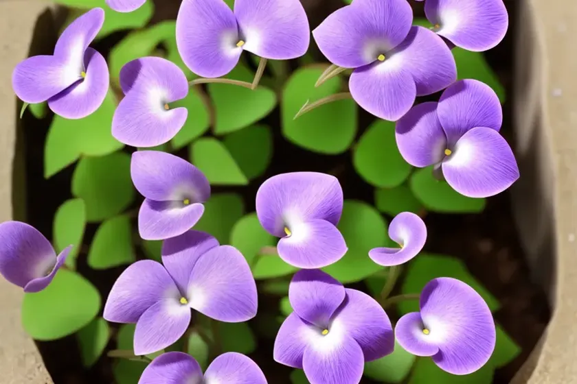 Oxalis violacea (violet wood sorrel)