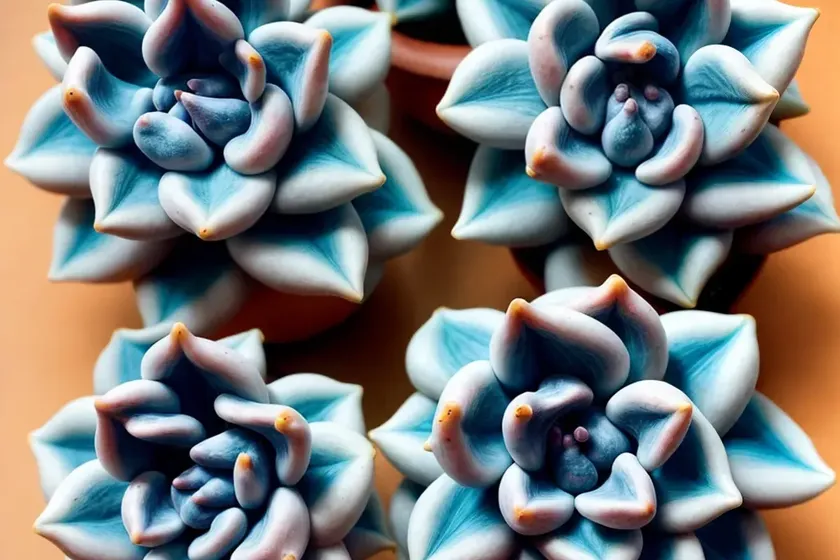 Pachyphytum ‘blue haze’ (pachyphytum ‘blue haze’) — photo 2