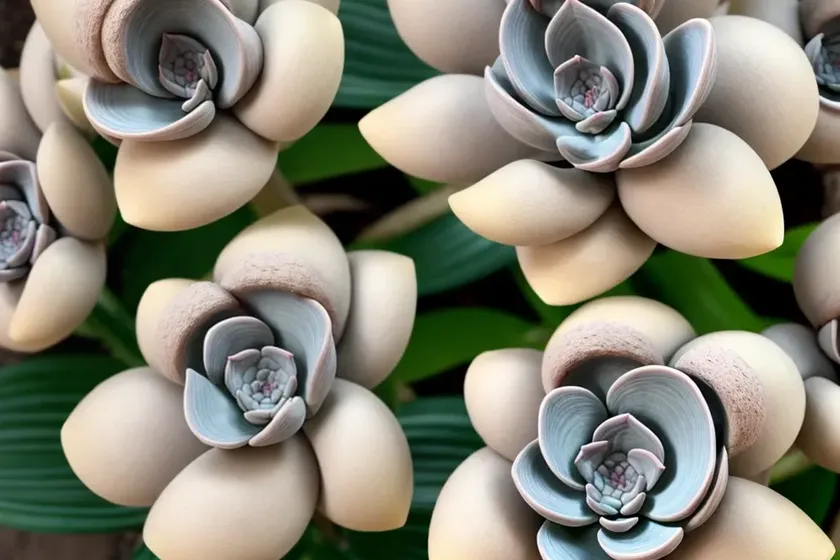 Pachyveria exotica’ (pachyveria ‘powder puff’) — photo 3