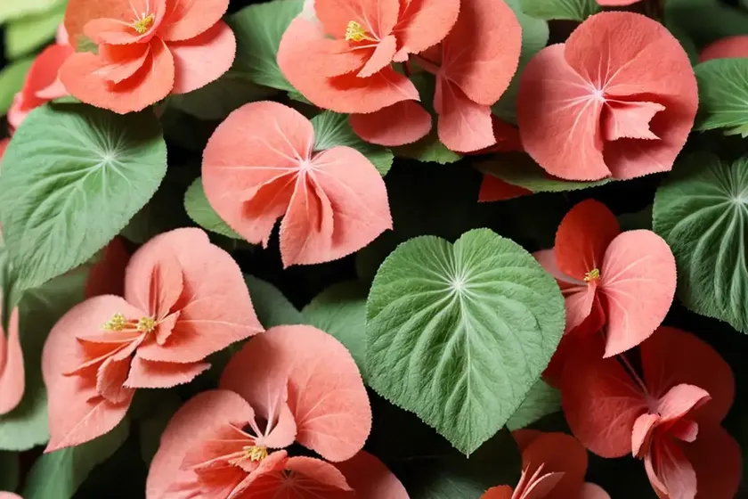 Painted-leaf begonia (begonia rex) — photo 3