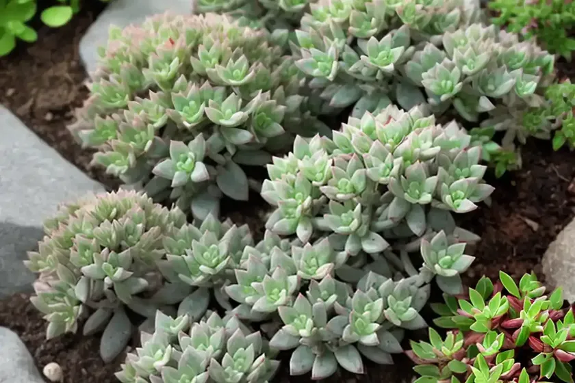 Pale stonecrop (sedum sediforme) — photo 2