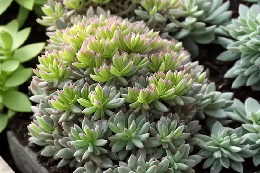 Pale stonecrop (sedum sediforme)