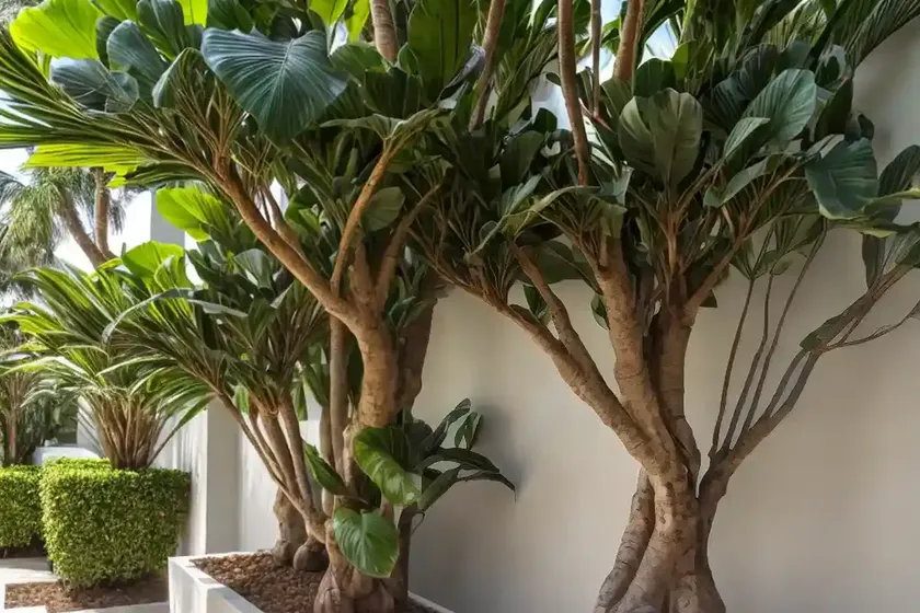 Palm-like fig (ficus pseudopalma) — photo 2