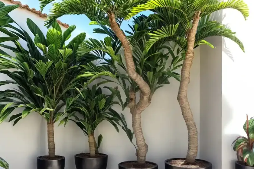Palm-like fig (ficus pseudopalma) — photo 3