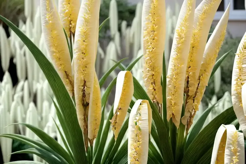 Palma china (yucca decipiens) — photo 2