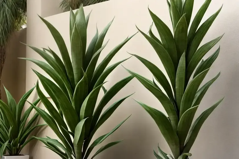 Palma china (yucca decipiens) — photo 3