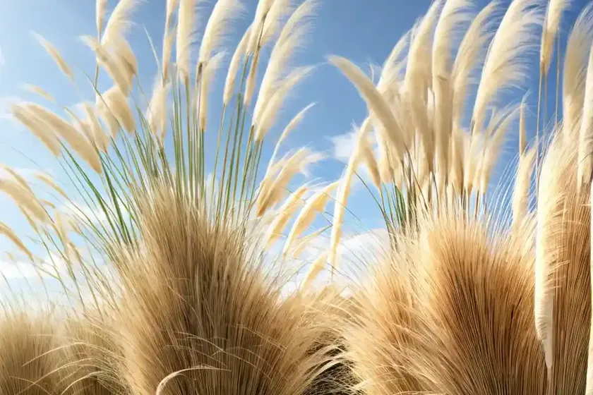 Pampas grass (cortaderia selloana) — photo 2