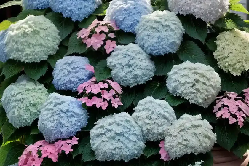 Panicle hydrangea (hydrangea paniculata ‘ilvomindy’ mega mindy) — photo 2