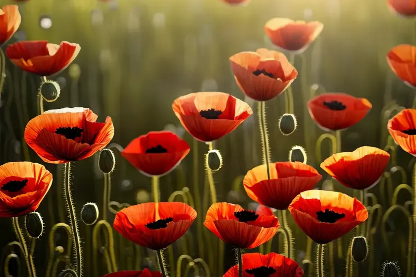 Papaver rhoeas (flanders poppy) — photo 2