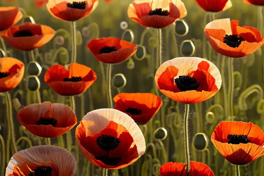 Papaver rhoeas (flanders poppy) — photo 3