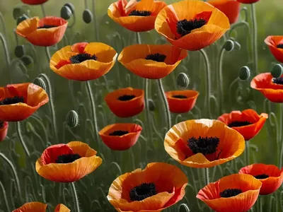 Papaver Rupifragum ‘Flore Pleno’ (Spanish Poppy)