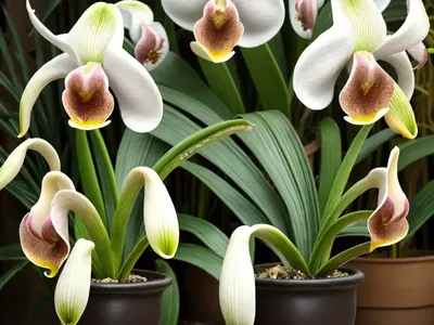 Paphiopedilum Gratrixianum (Venus Slipper Orchid)