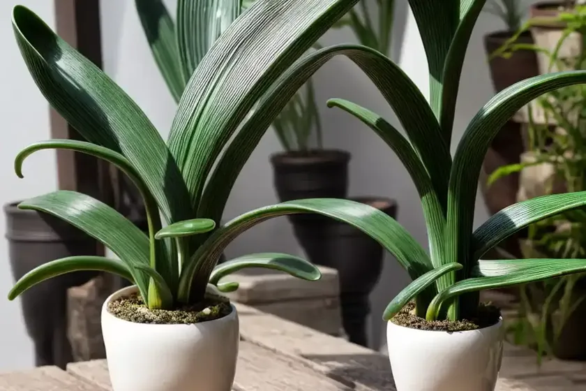 Paphiopedilum malipoense (jade slipper orchid) — photo 3