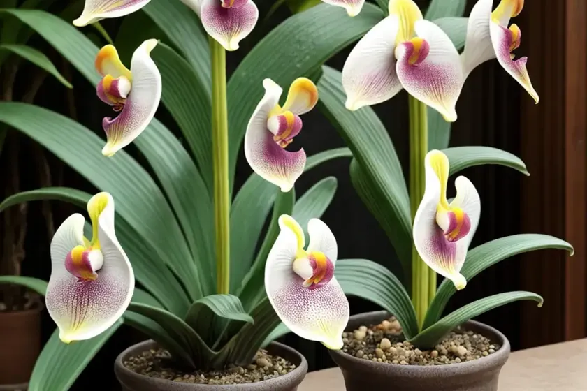 Paphiopedilum maudiae gx (venus slipper orchid) — photo 2