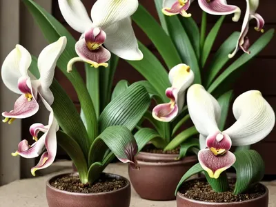 Paphiopedilum Maudiae Gx (Venus Slipper Orchid)