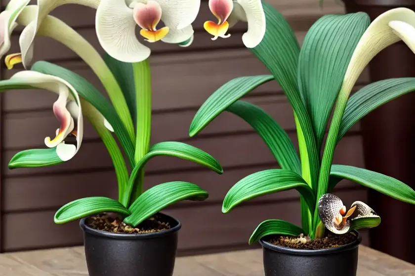 Paphiopedilum pinocchio gx (venus slipper orchid) — photo 2