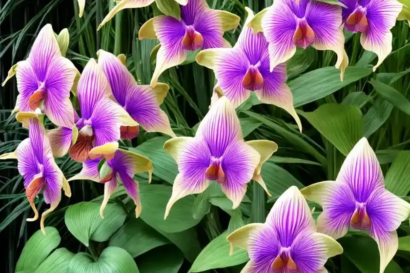 Papilionanthe teres (papilionanthe teres) — photo 2