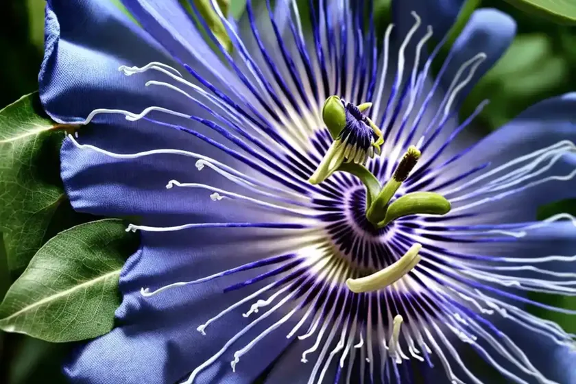 Passiflora caerulea (blue passion flower) — photo 2