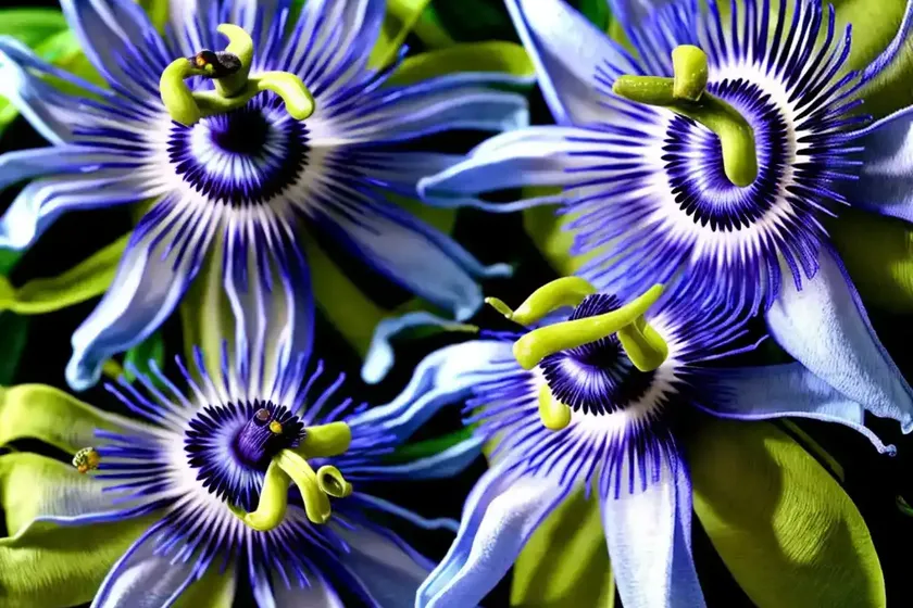 Passiflora caerulea (blue passion flower) — photo 3