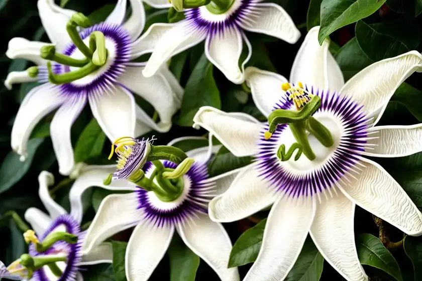 Passion Flower (Passiflora Incarnata ‘Alba’) — photo 2