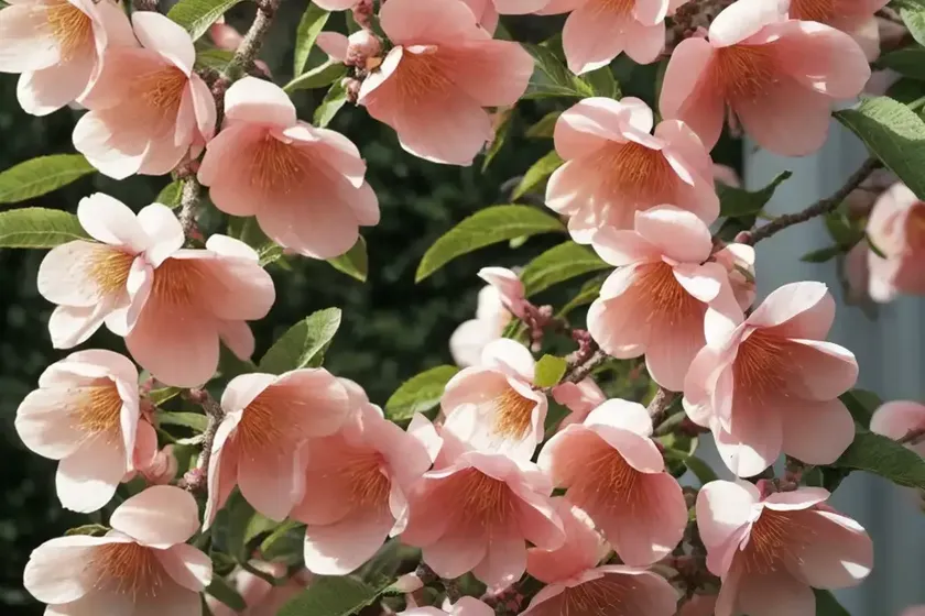 Peach (prunus persica ‘bonanza’) — photo 2