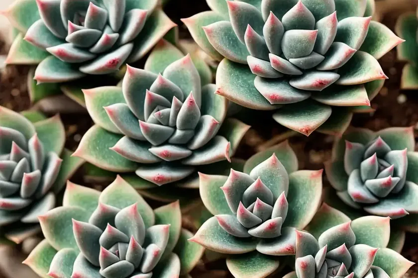 Peacock echeveria (echeveria peacockii) — photo 2