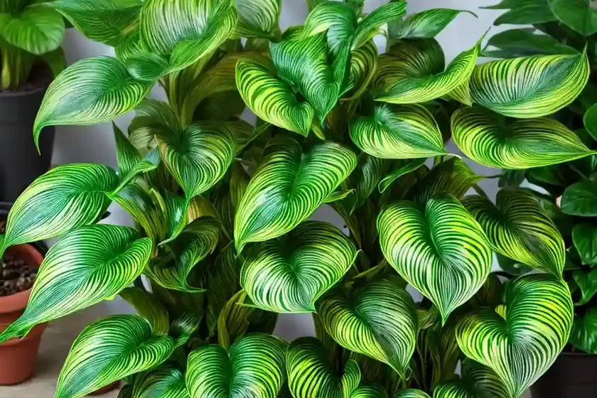 Peacock plant (calathea roseopicta) — photo 3