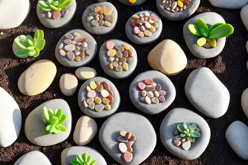 Pebble plants (lithops) — photo 2