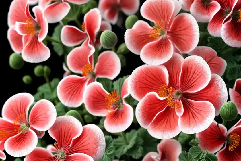Pelargonium ‘Kimono’ (Regal Pelargonium) — photo 3