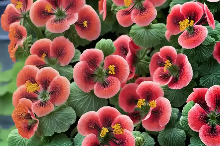 Pelargonium sidoides (african geranium) — photo 2