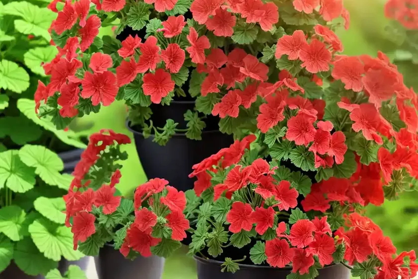 Pelargonium sidoides (african geranium) — photo 3