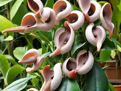 Pelican Flower (Aristolochia Gigantea)