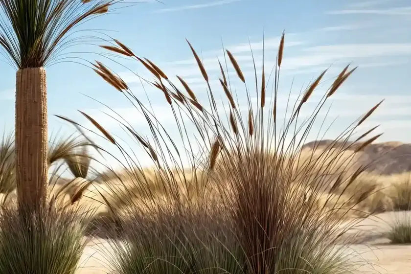 Pennisetum alopecuroides ‘desert plains’ (fountain grass) — photo 2