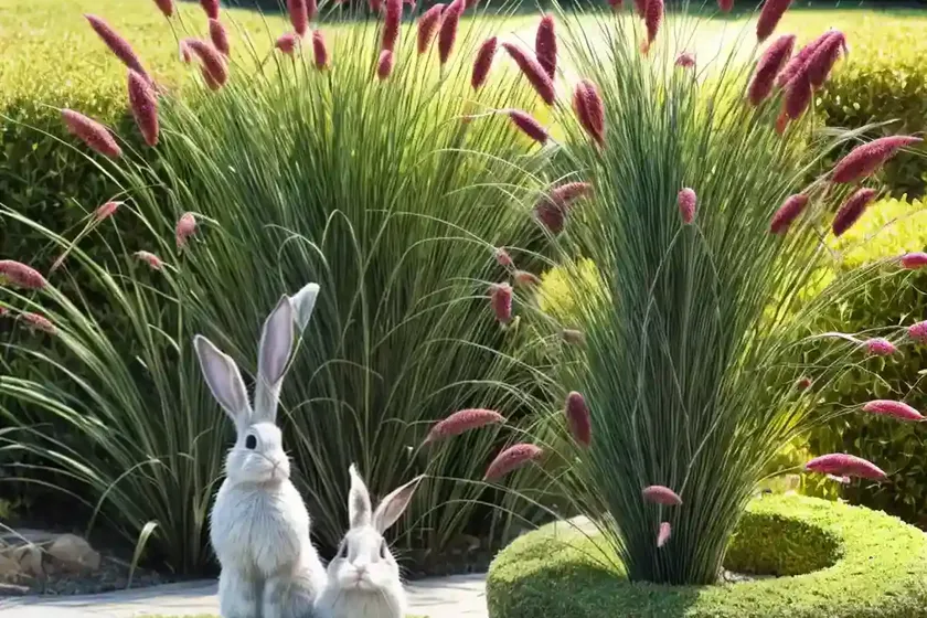 Pennisetum alopecuroides ‘little bunny’ (fountain grass) — photo 2