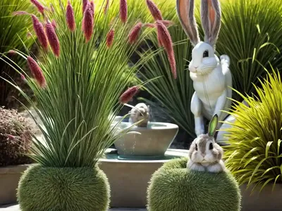 Pennisetum Alopecuroides ‘Little Bunny’ (Fountain Grass)