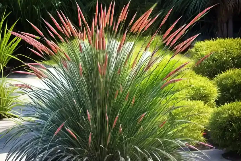 Pennisetum orientale (oriental fountain grass) — photo 3