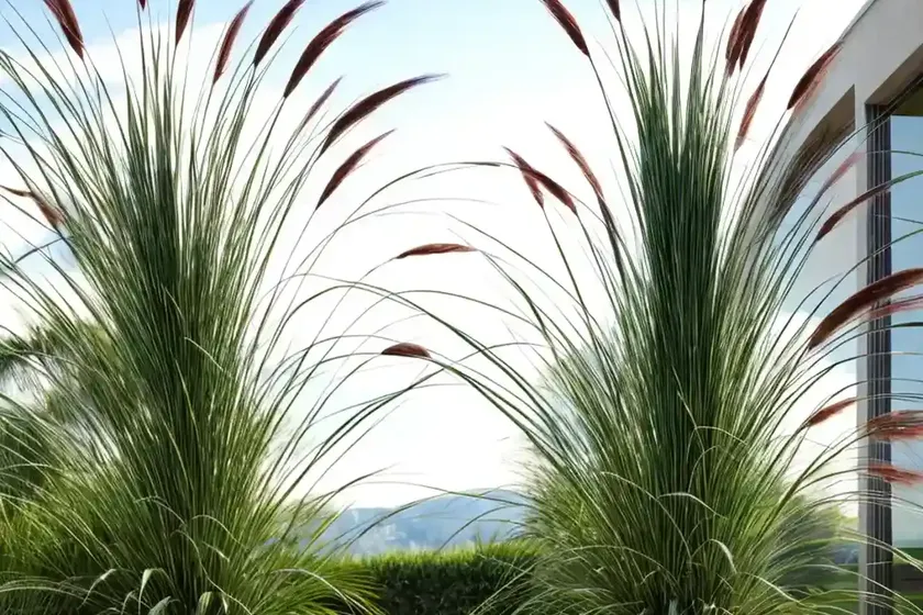 Pennisetum setaceum (fountain grass) — photo 2
